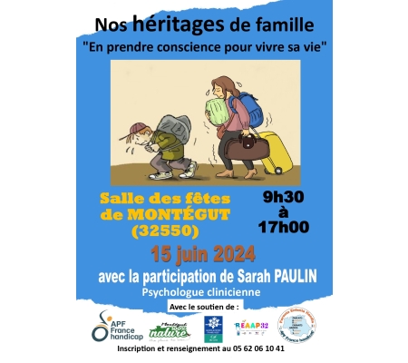Journée Parents Enfants Handis à Montégut - 15/06/2024