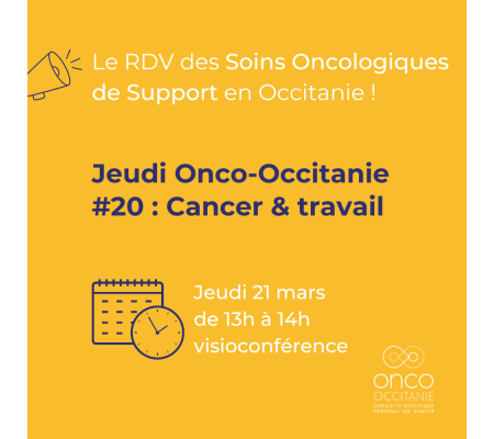 Sensibilisation sur le cancer & le travail - 21/03/2024