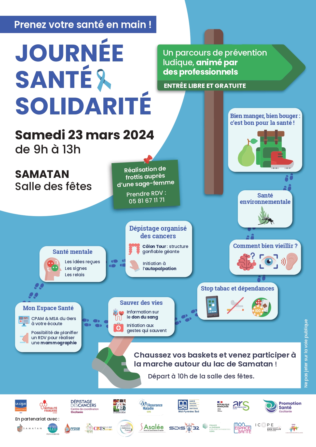 Journée santé et solidarité Samatan