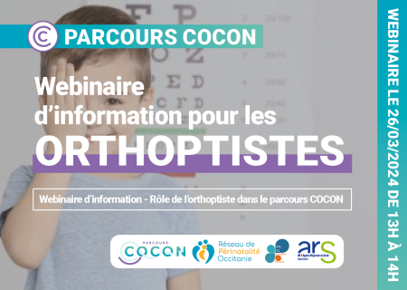 Webinaire orthoptiste parcours cocon