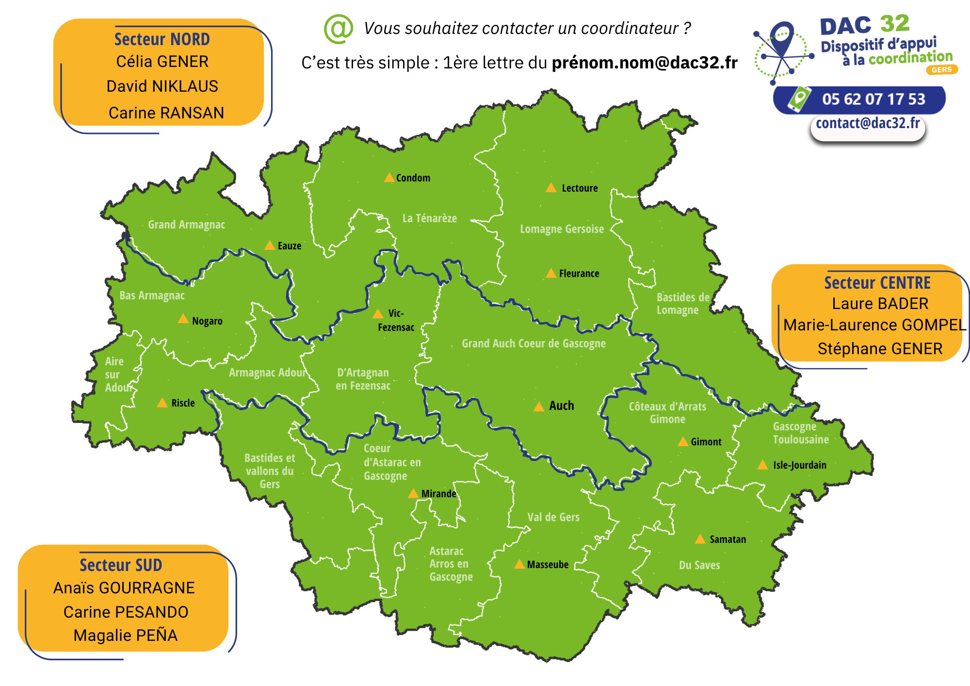 Nouvelle sectorisation